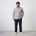 PLUS SIZE MEN’S CHECK SHIRT | XL-7XL