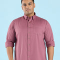 Plus Size Urbanease Twill Stretch Shirt | XL-7XL