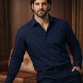PLUS SIZE MEN SOLID SHIRT| XL-7XL