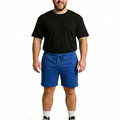 PLUS SIZE MEN KNIT LOUNGE SHORTS | XL-7XL