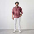 PLUS SIZE MEN’S CHECK SHIRT | XL-7XL