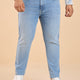 Plus Size Ethereal Blue Wash Kevin Fit Stretch Jeans | XL-7XL