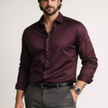 PLUS SIZE MEN SOLID SHIRT| XL-7XL