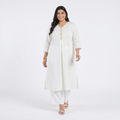 PLUS SIZE WOMEN’S SOLID ETHNIC KURTA | XL-7XL