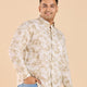 Plus Size Tropic Whisper Print Breezy Shirt | XL-7XL