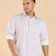 Plus Size Dapper Geometric Tile Statement Stretch Shirt | XL-7XL