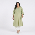 PLUS SIZE WOMEN’S SOLID ETHNIC KURTA | XL-7XL