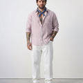 PLUS SIZE MEN’S STRIPE SHIRT | XL-7XL