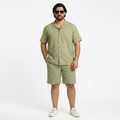 PLUS SIZE MEN SOLID SHIRT | XL-7XL