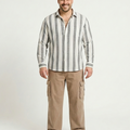 PLUS SIZE MEN’S STRIPE SHIRT | XL-7XL