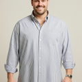 PLUS SIZE MEN STRIPE SHIRT| XL-7XL