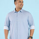 Plus SizeUrban Geo Print Knit Shirt | XL-7XL