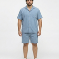 PLUS SIZE MEN SOLID SHIRT | XL-7XL