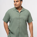 Plus size Lounge co-ord set Half Sleeve Shirt For Men | XL-7XL
