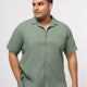 Plus size Lounge co-ord set Half Sleeve Shirt For Men | XL-7XL