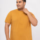 Plus size Structure Knit Outdoor T-Shirt For Men | XL-7XL
