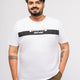 Plus size Structure Knit Graphic T-Shirt For Men | XL-7XL