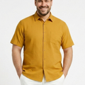 PLUS SIZE SOLID SHIRT FOR MEN | XL-7XL