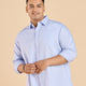 Plus Size Linen Rich Classic Shirt | XL-7XL