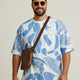 PLUS SIZE PRINTED HANGOUT T-SHIRT FOR MEN | XL-7XL