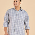 Plus Size Egyptian Giza Cotton Check Shirt | XL-7XL