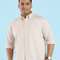 Plus Size Urbanease Twill Stretch Shirt | XL-7XL