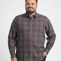 Plus Size Egyptian Giza Cotton Check Shirt | XL-7XL