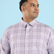 Plus Size Egyptian Giza Cotton Check Shirt | XL-7XL