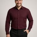 PLUS SIZE SOLID SHIRT FOR MEN | XL-7XL