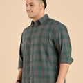 Plus Size Egyptian Giza Cotton Check Shirt | XL-7XL