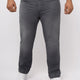Plus Size Men’s Stretchable Tapered Fit Jeans – Dark Wash | XL-7XL