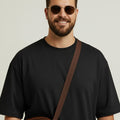 PLUS SIZE RED LABEL COTTON LYCRA LOOSE FIT T-SHIRT FOR MEN | XL-7XL