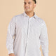 Plus Size Sophisticated Supima Cotton Stripe Shirt | XL-7XL
