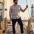 PLUS SIZE MEN’S CHECK SHIRT | XL-7XL