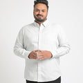 Plus Size Premium Structure Geo Print Shirt | XL-7XL