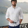 PLUS SIZE STRIPE SHIRT FOR MEN | XL-7XL