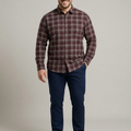 PLUS SIZE MEN CHECK SHIRT| XL-7XL