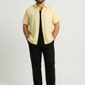 PLUS SIZE MEN SOLID SHIRT| XL-7XL