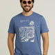 PLUS SIZE SAINT TROPEZ HOLIDAY T-SHIRT FOR MEN | XL-7XL