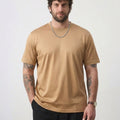 PLUS SIZE MERCERIZED COTTON T-SHIRT FOR MEN | XL-7XL