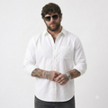 PLUS SIZE SOLID SHIRTS FOR MEN | XL-7XL