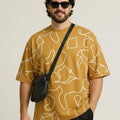 PLUS SIZE PRINTED HANGOUT T-SHIRT FOR MEN | XL-7XL
