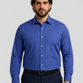 PLUS SIZE SOLID GIZA SHIRT FOR MEN | XL-7XL