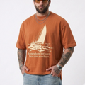 PLUS SIZE MEN GRAPHIC T-SHIRT| XL-7XL