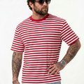 PLUS SIZE MEN STRIPER T-SHIRT | XL-7XL