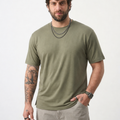 PLUS SIZE BAMBOO COTTON LYCRA T-SHIRT FOR MEN | XL-7XL