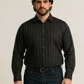 PLUS SIZE MEN STRIPE -SHIRT| XL-7XL
