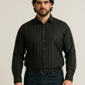 PLUS SIZE MEN STRIPE -SHIRT| XL-7XL