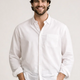 PLUS SIZE SOLID OXFORD SHIRT FOR MEN | XL-7XL