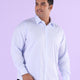 Plus Size Sophisticated Supima Cotton Stripe Shirt | XL-7XL